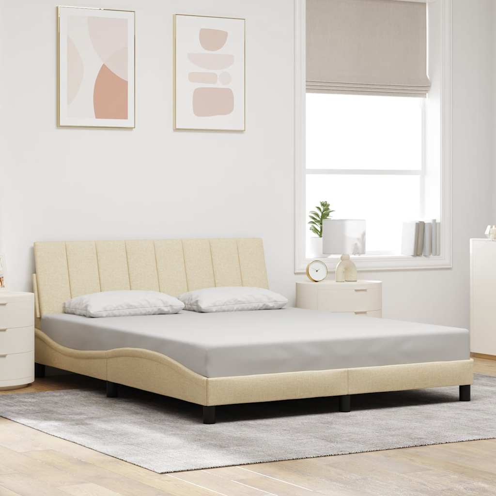 Bedframe Zonder Matras "Hanko" Stof