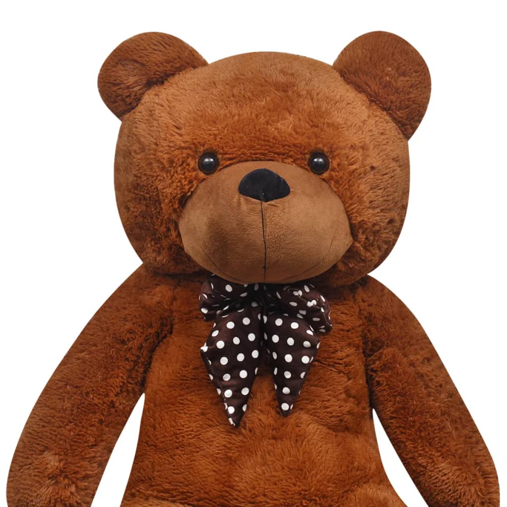 Teddybeer Xxl 135 Cm Zacht Pluche Bruin