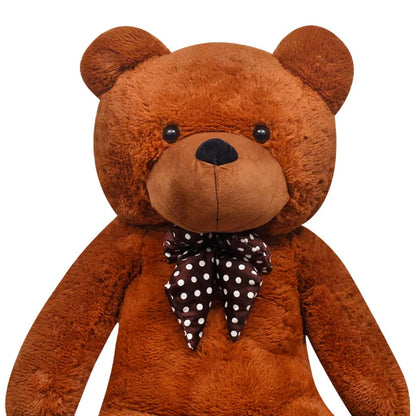 Teddybeer Xxl 135 Cm Zacht Pluche Bruin