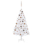 Kunstkerstboom Met Verlichting En Kerstballen Pvc
