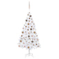 Kunstkerstboom Met Verlichting En Kerstballen Pvc