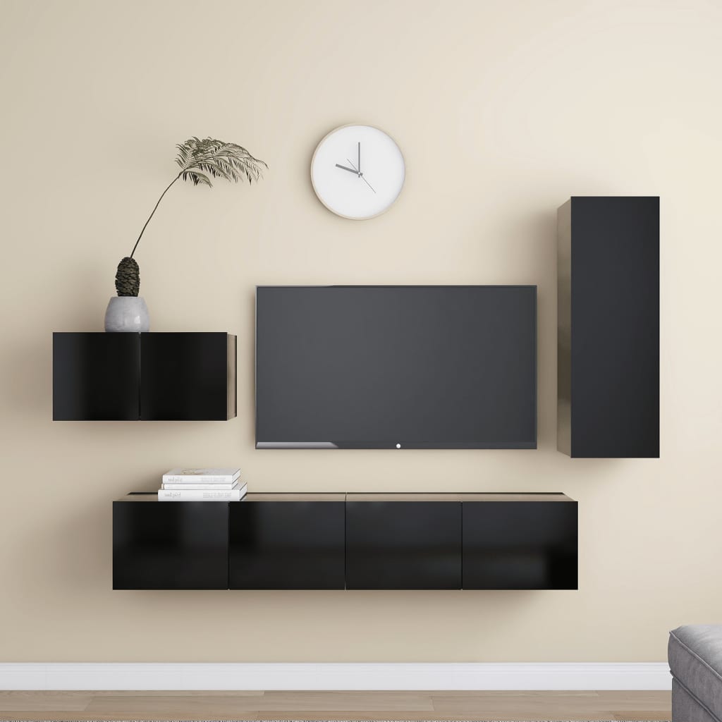 Tv-Meubelset 4 Pcs 30.5 X 30 X