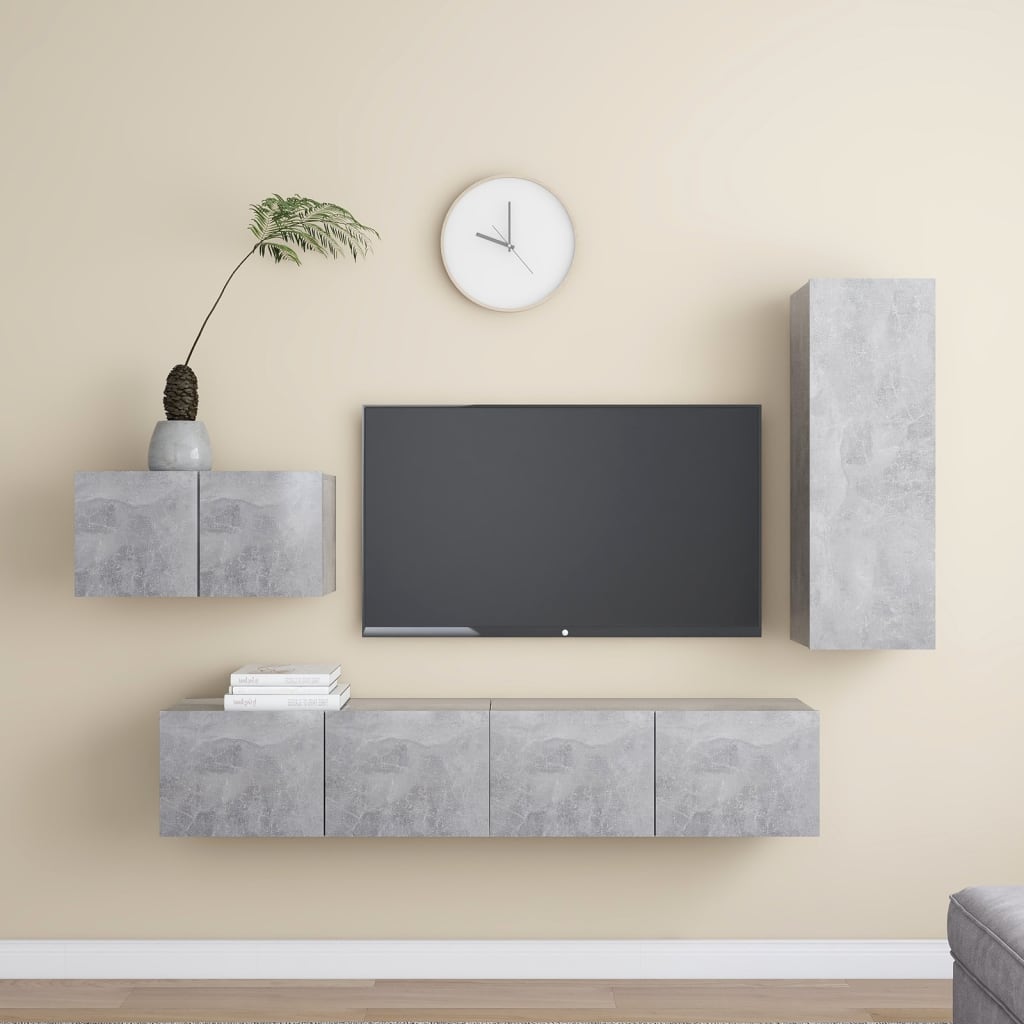 Tv-Meubelset 4 Pcs 30.5 X 30 X