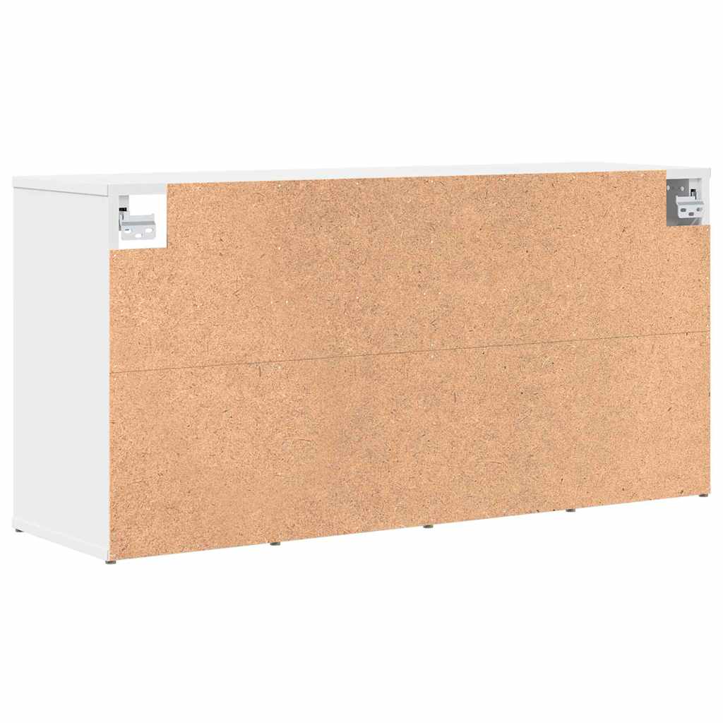 Schoenenkast Met Plank Bewerkt Hout