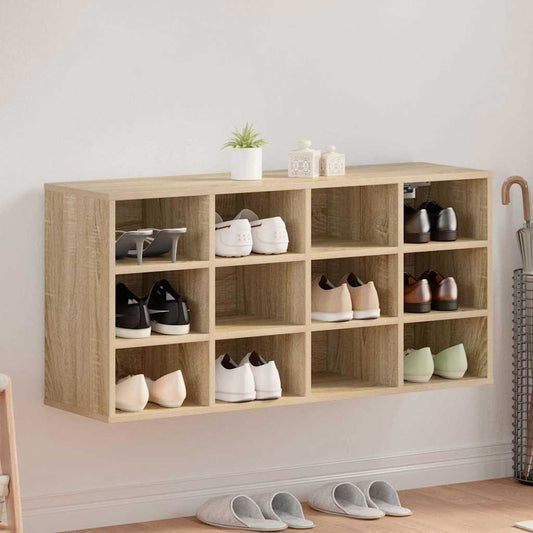 Schoenenkast Bewerkt Hout