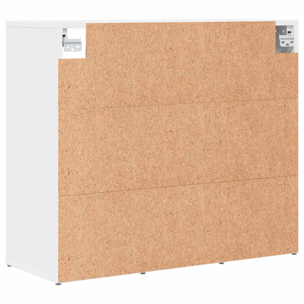 Schoenenkast Met Plank Bewerkt Hout