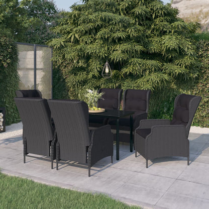 5-Delige Tuinset Poly Rattan