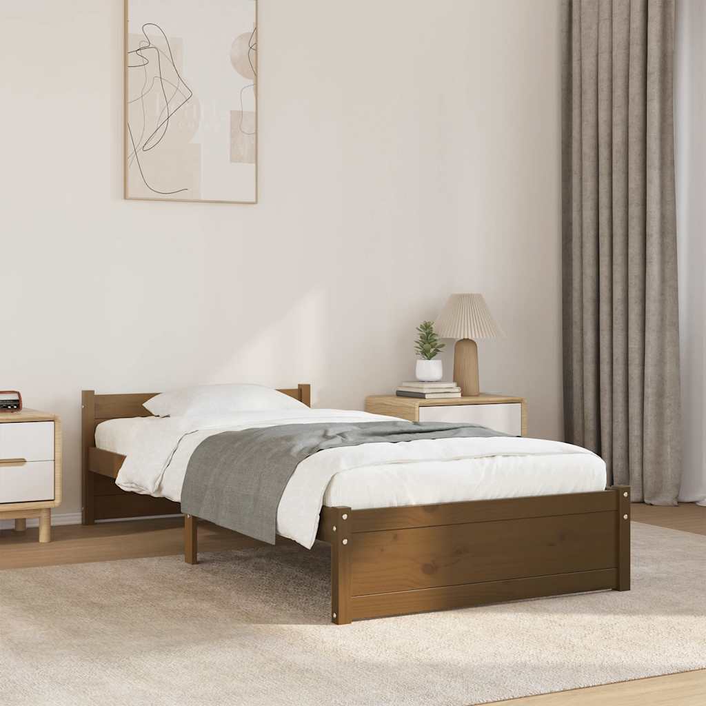 Bedframe Massief Hout