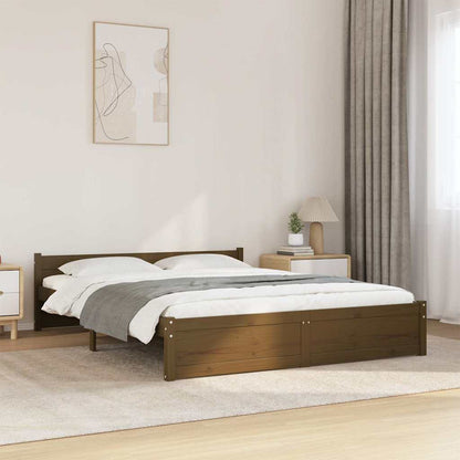 Bedframe Massief Hout
