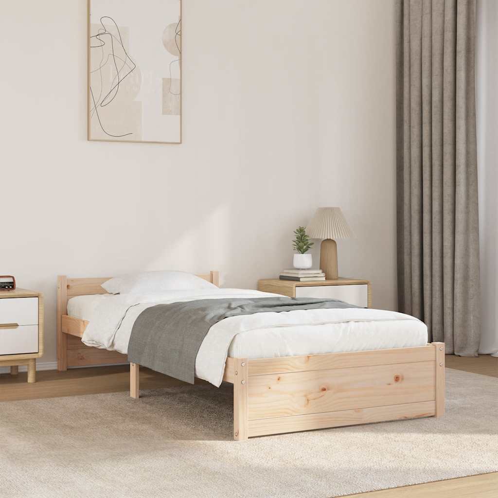 Bedframe Massief Hout