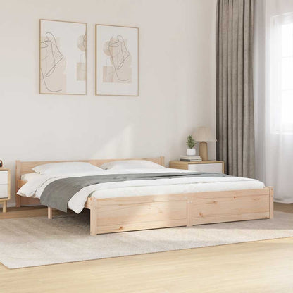 Bedframe Massief Hout