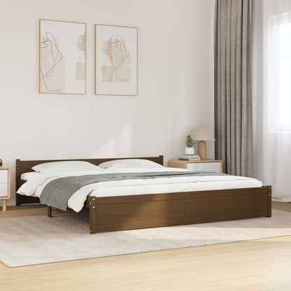 Bedframe Massief Hout