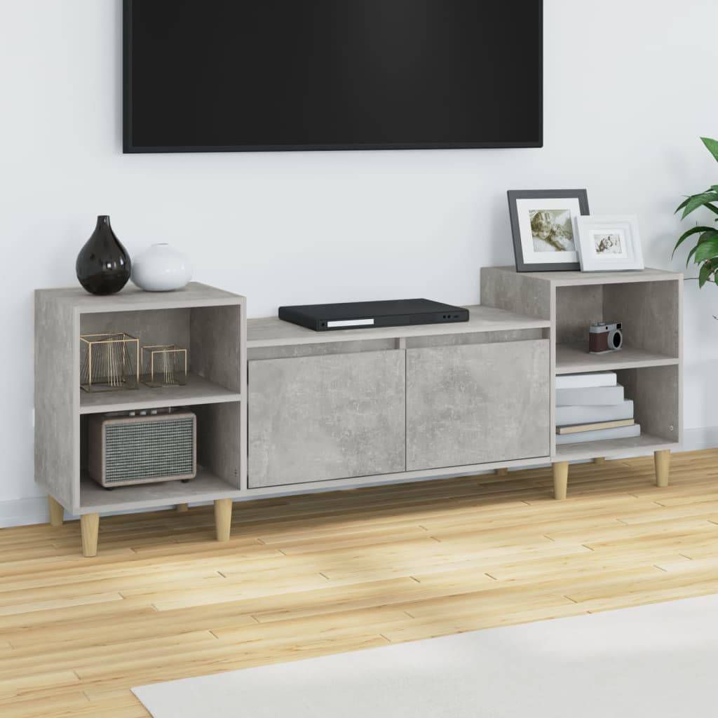 Tv-Meubel 160X35X55 Cm Bewerkt Hout