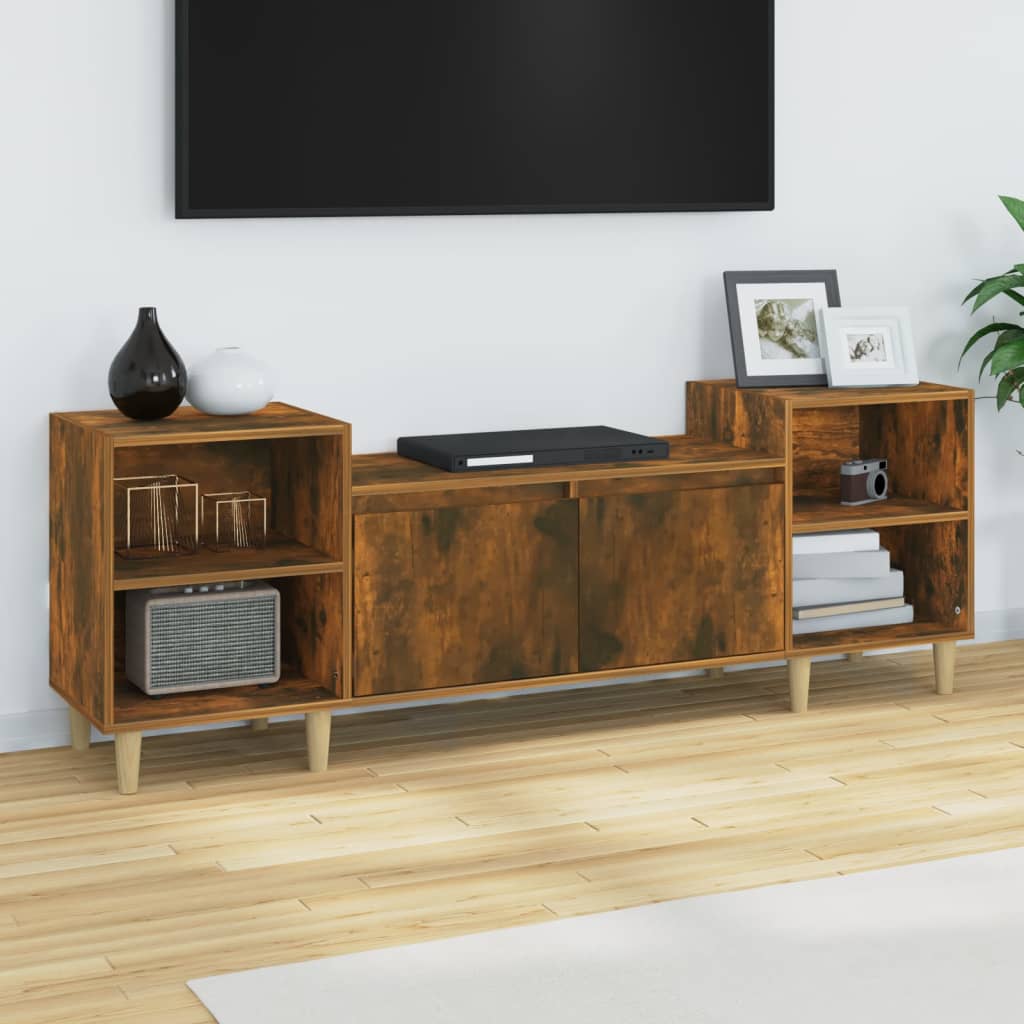Tv-Meubel 160X35X55 Cm Bewerkt Hout