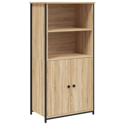 Hoge Kast 62X36X121,5 Cm Bewerkt Hout