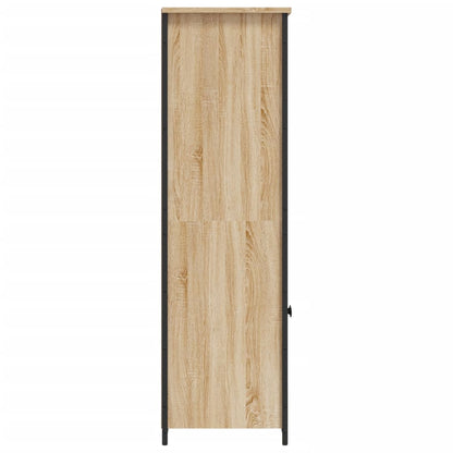 Hoge Kast 62X36X121,5 Cm Bewerkt Hout