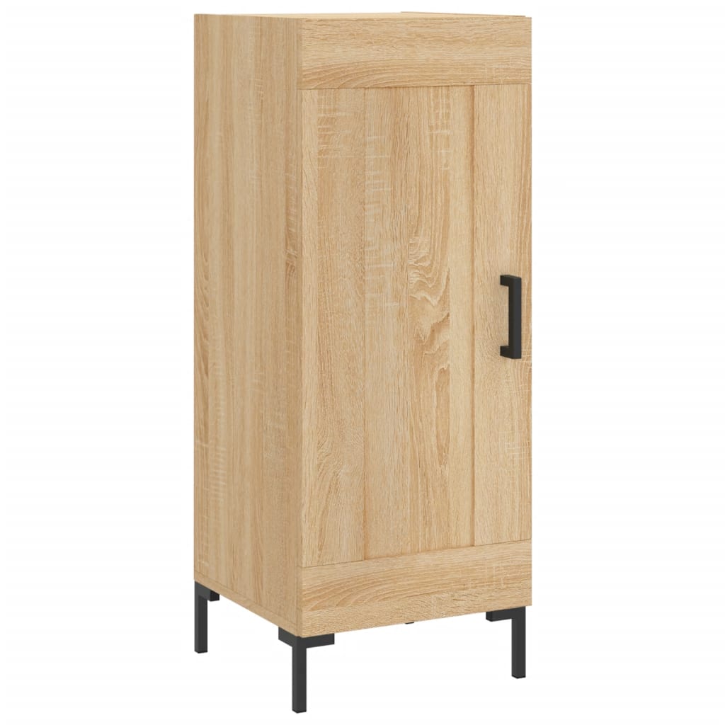 Dressoir 34,5X34X90 Cm Bewerkt Hout