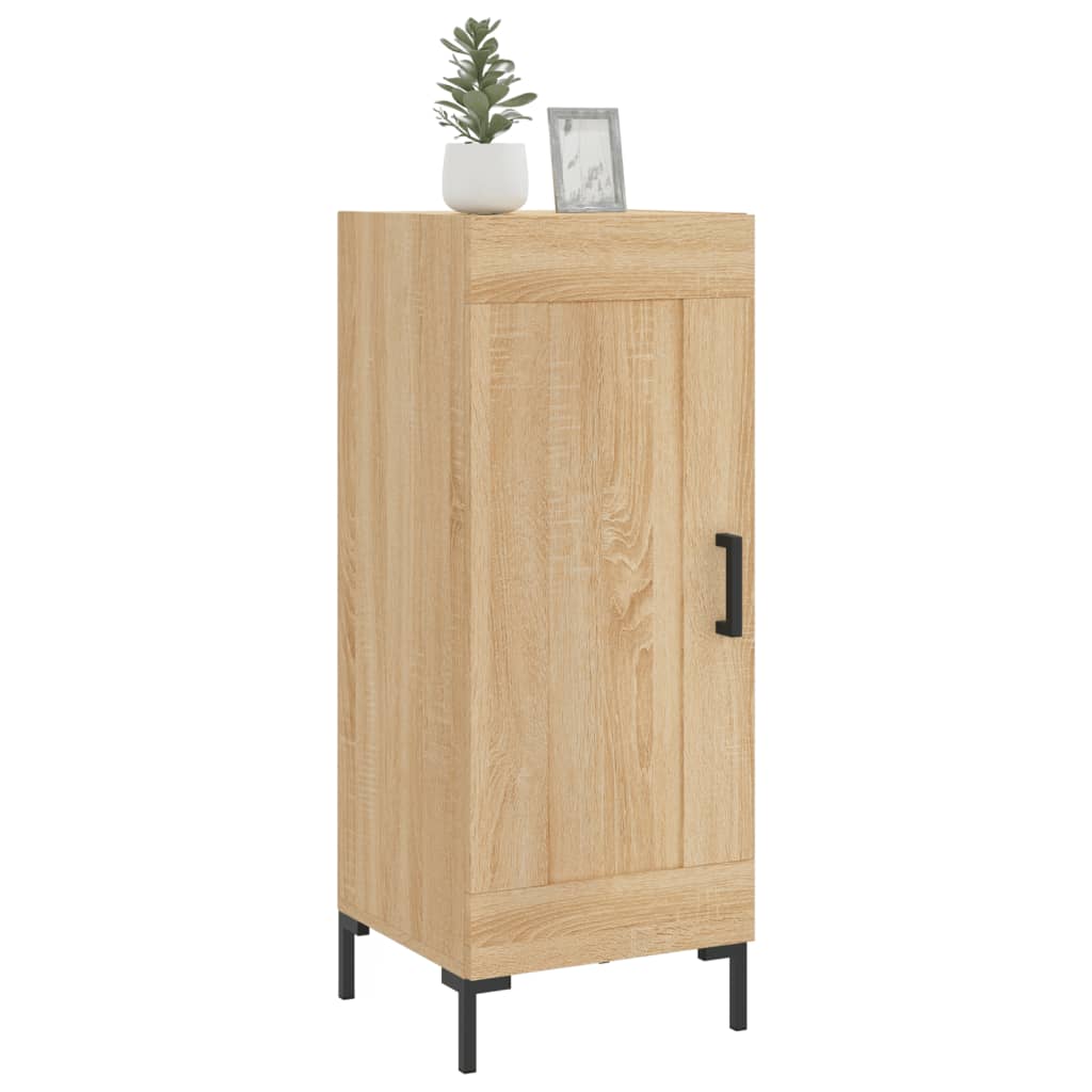 Dressoir 34,5X34X90 Cm Bewerkt Hout