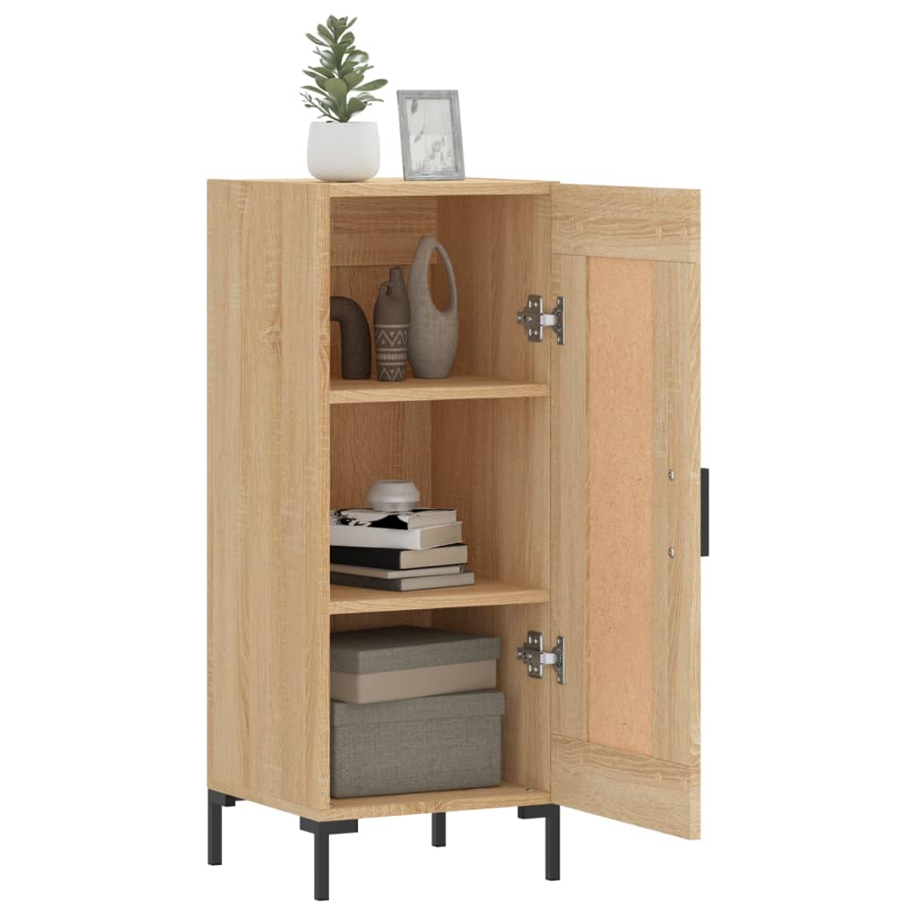 Dressoir 34,5X34X90 Cm Bewerkt Hout