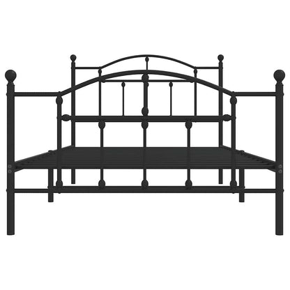 Bedframe Met Hoofd- En Voeteneinde Metaal