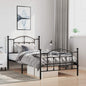Bedframe Met Hoofd- En Voeteneinde Metaal