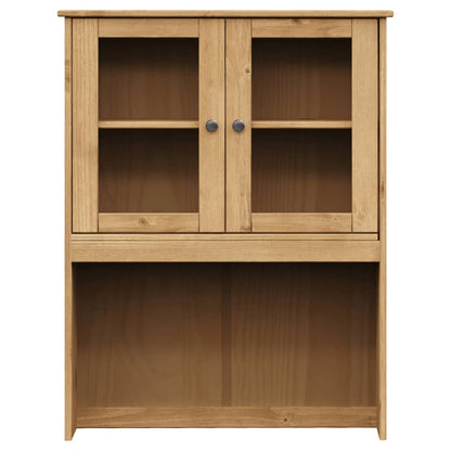 Hoge Kast Vigo 78X40X175 Cm Massief Grenenhout