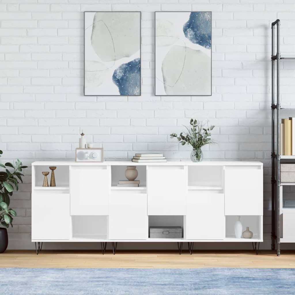 Dressoirs Bewerkt Hout Kleurig