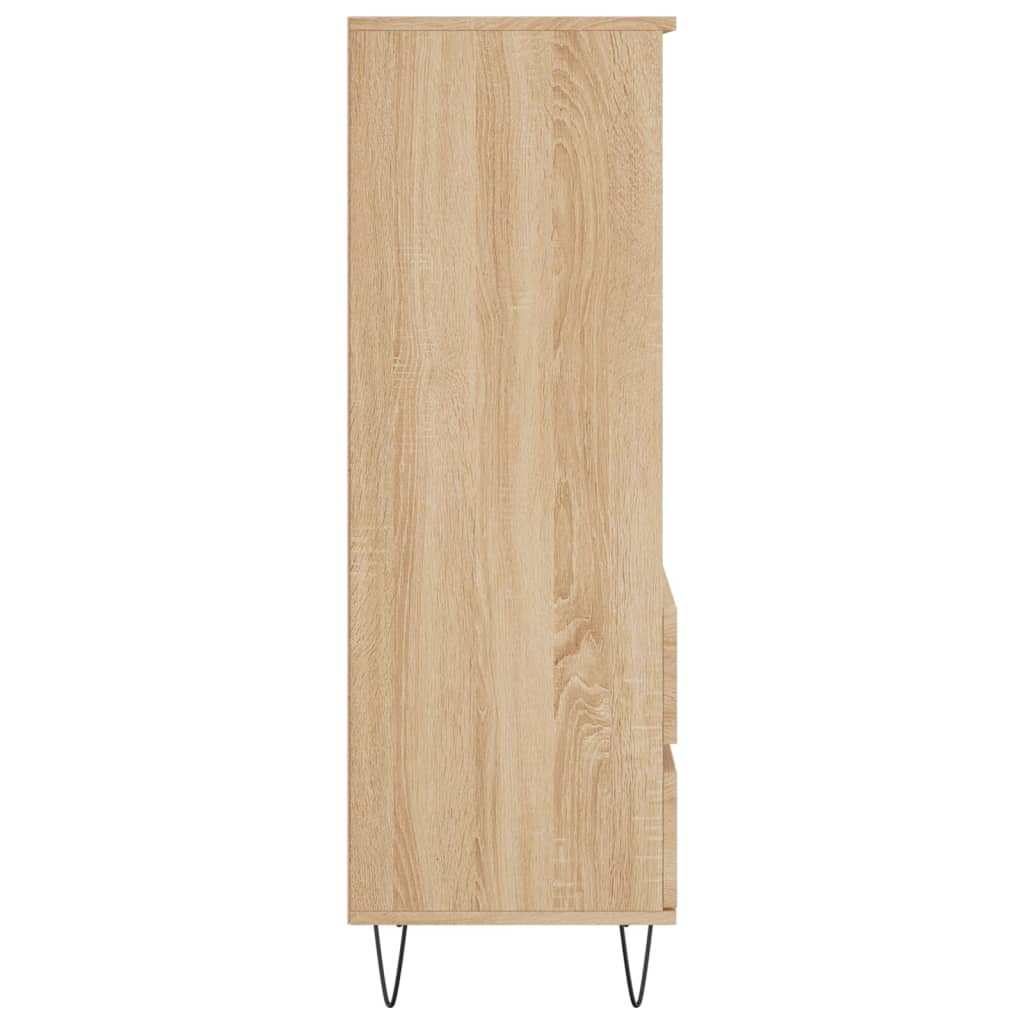 Hoge Kast 40X36X110 Cm Bewerkt Hout