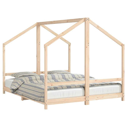 Kinderbedframe Massief Grenenhout