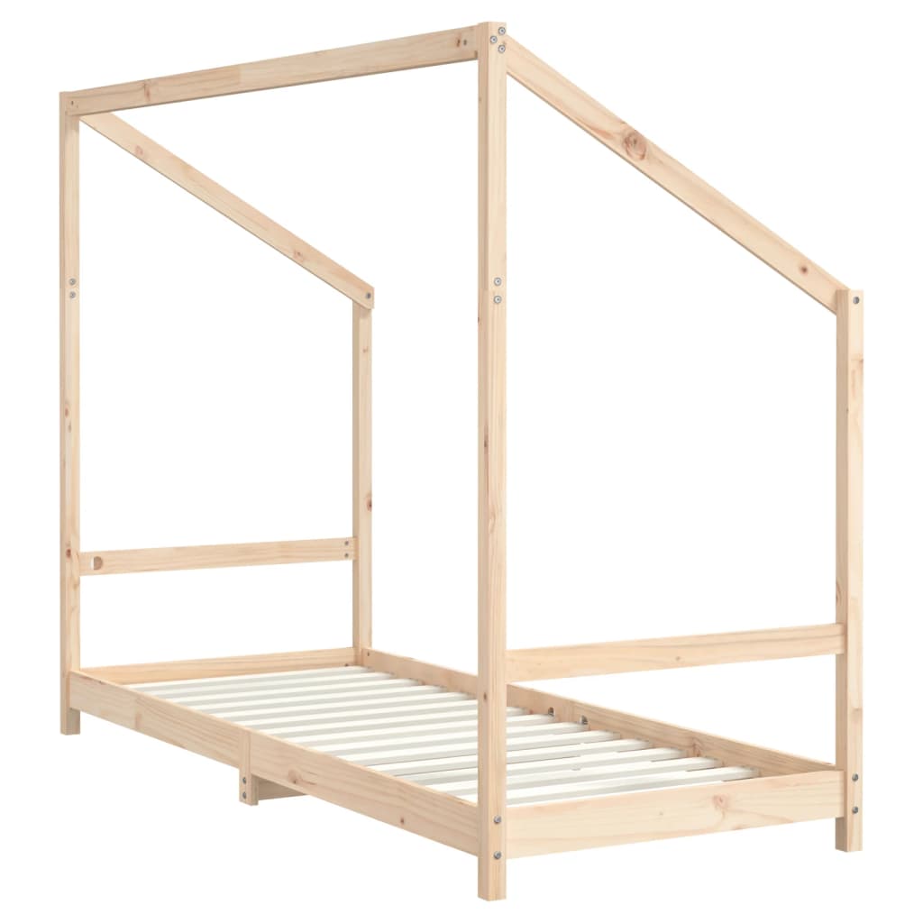 Kinderbedframe Massief Grenenhout
