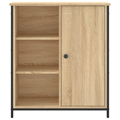 Dressoir 70X30X80 Cm Bewerkt Hout Kleurig