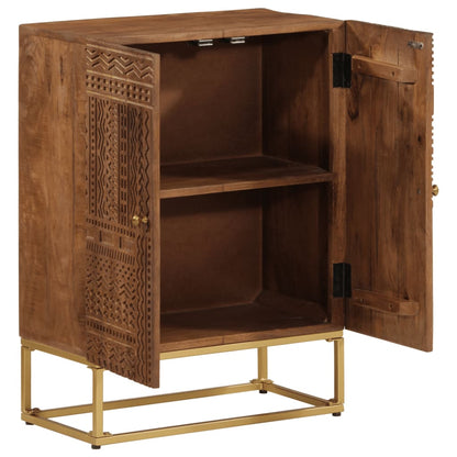 Dressoir Massief Mangohout En Ijzer