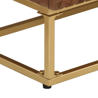 Dressoir Massief Mangohout En Ijzer