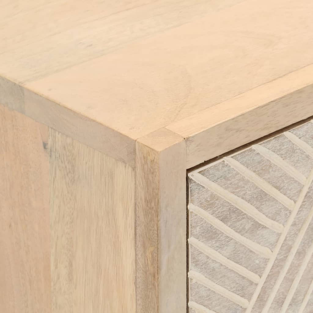 Ladekastje Massief Mangohout En Ijzer