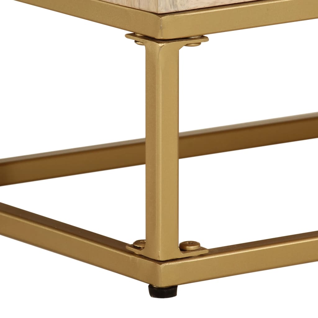 Ladekastje Massief Mangohout En Ijzer