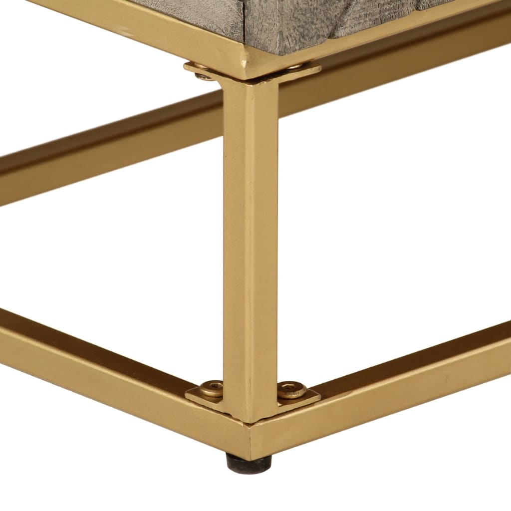 Dressoir Massief Mangohout En Ijzer