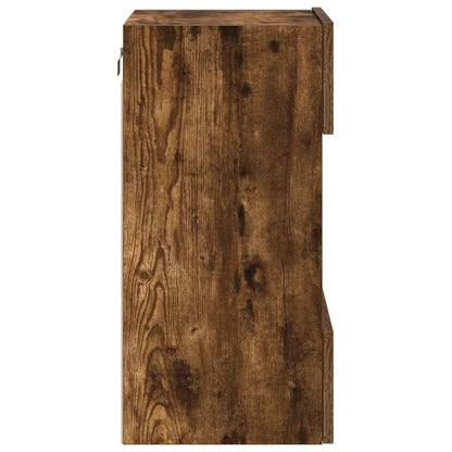 Wandkasten Met Led-Verlichting Voor Tv 40X30X60,5 Cm Kleurig