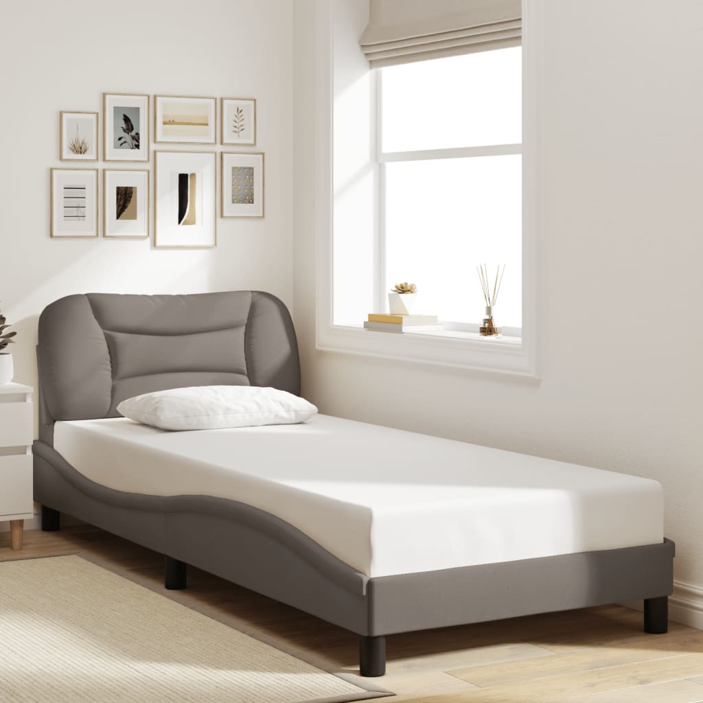 Bedframe Zonder Matras &quot;Hvar&quot; Stof