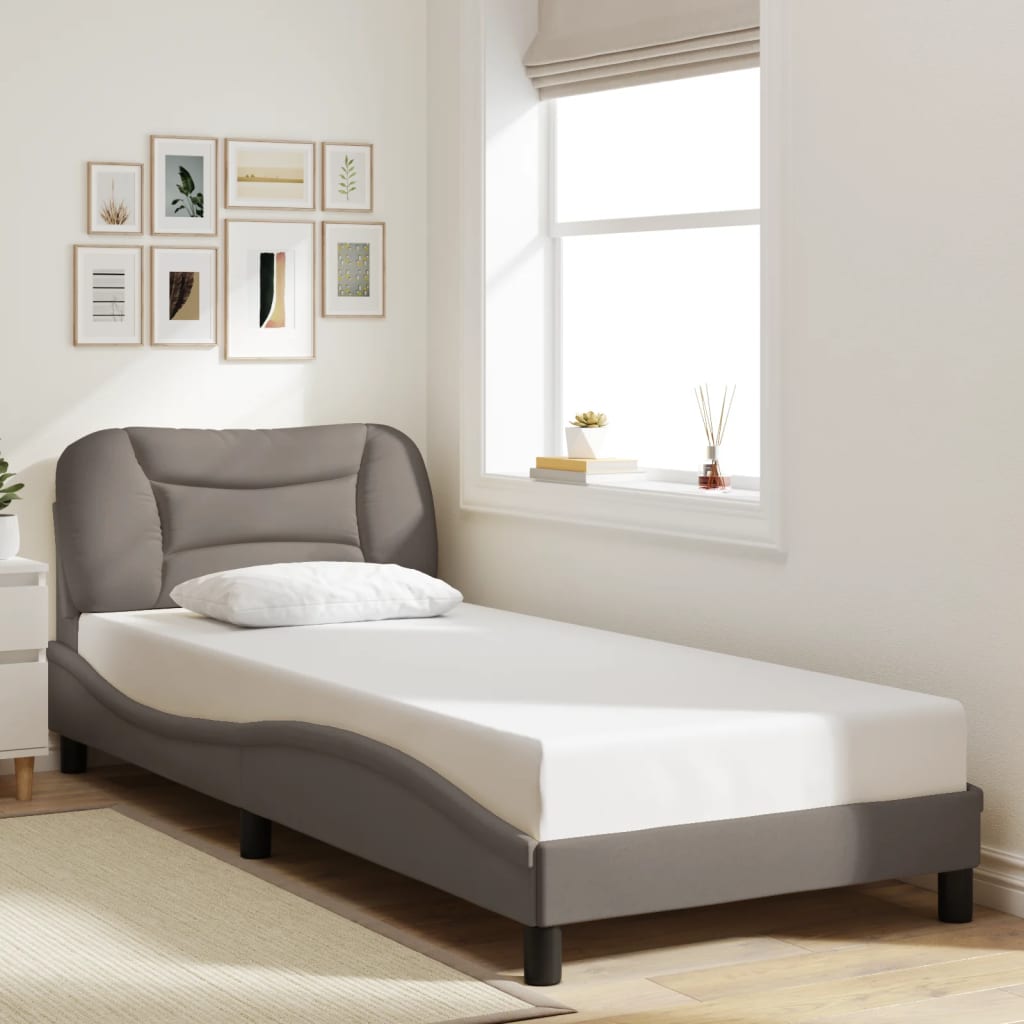 Bedframe Zonder Matras &quot;Hvar&quot; Stof