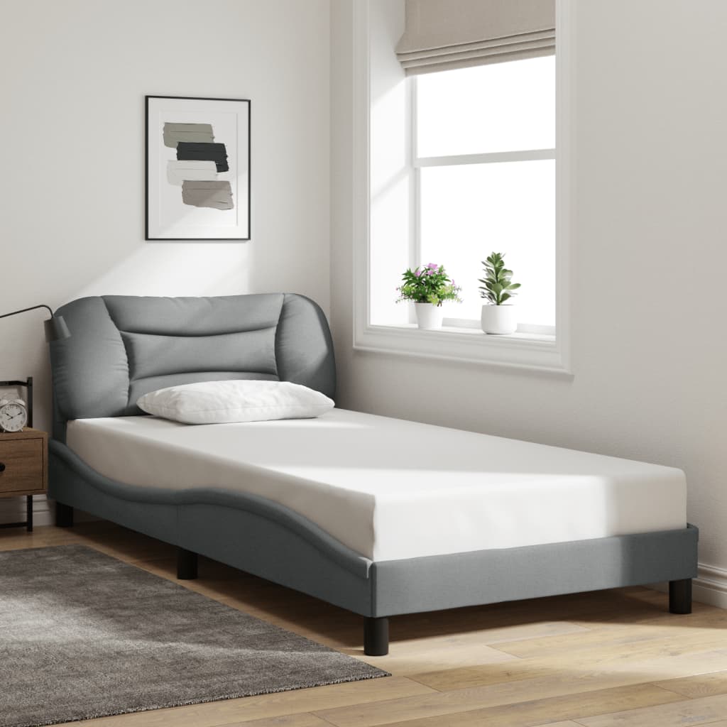 Bedframe Zonder Matras &quot;Hvar&quot; Stof