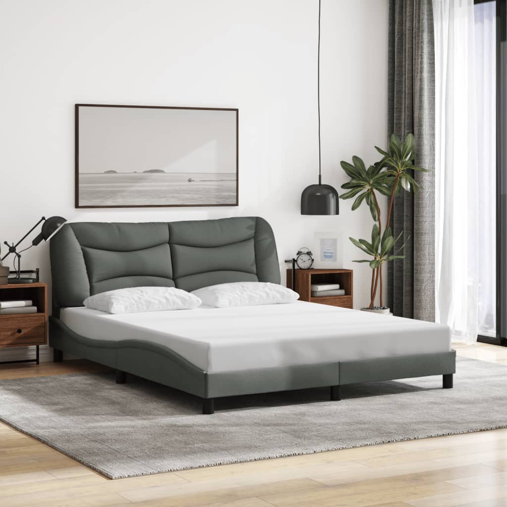 Bedframe Zonder Matras &quot;Hvar&quot; Stof