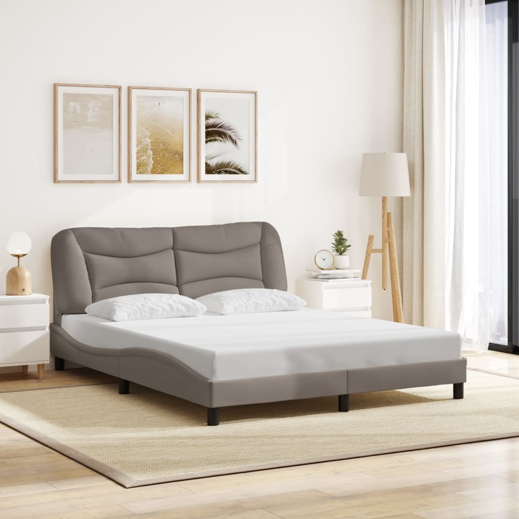 Bedframe Zonder Matras &quot;Hvar&quot; Stof