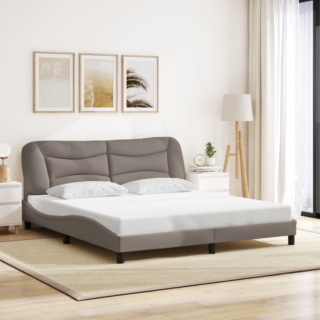 Bedframe Zonder Matras &quot;Hvar&quot; Stof