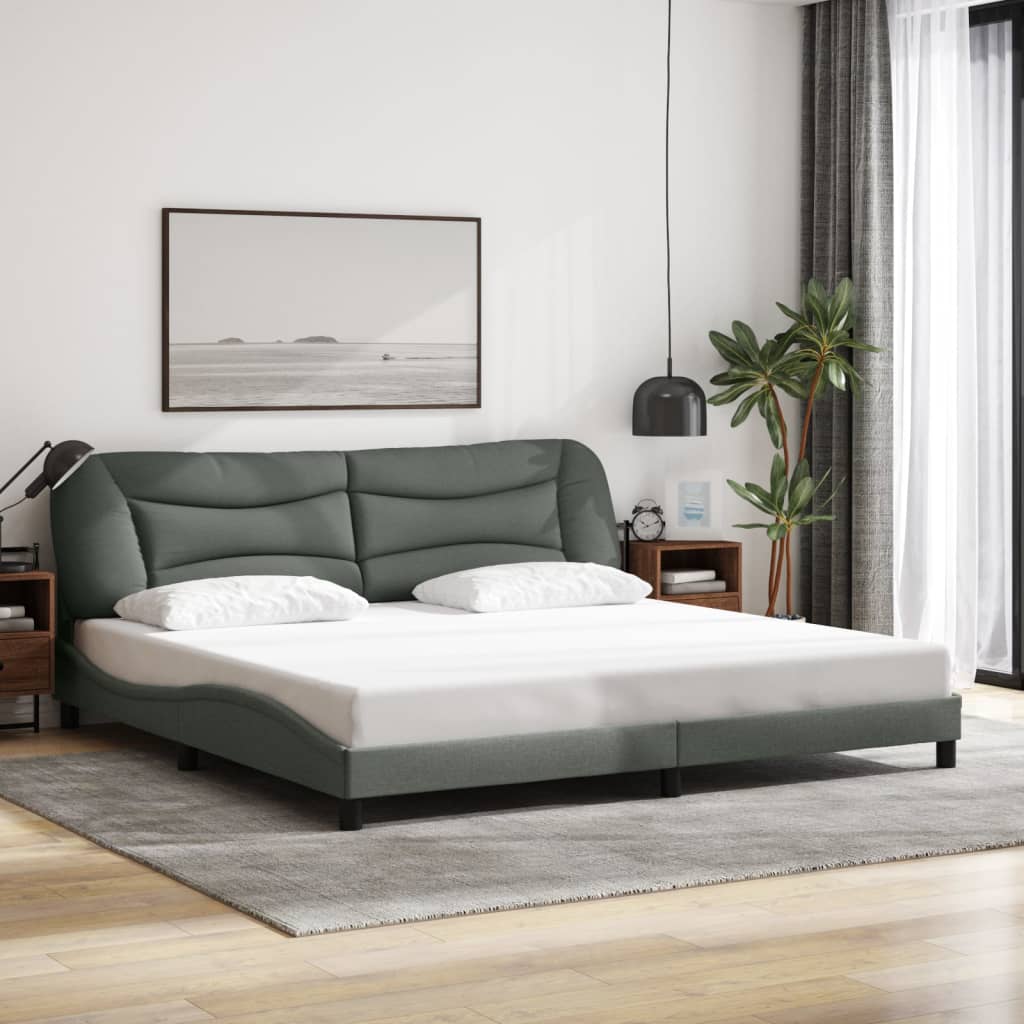 Bedframe Zonder Matras &quot;Hvar&quot; Stof