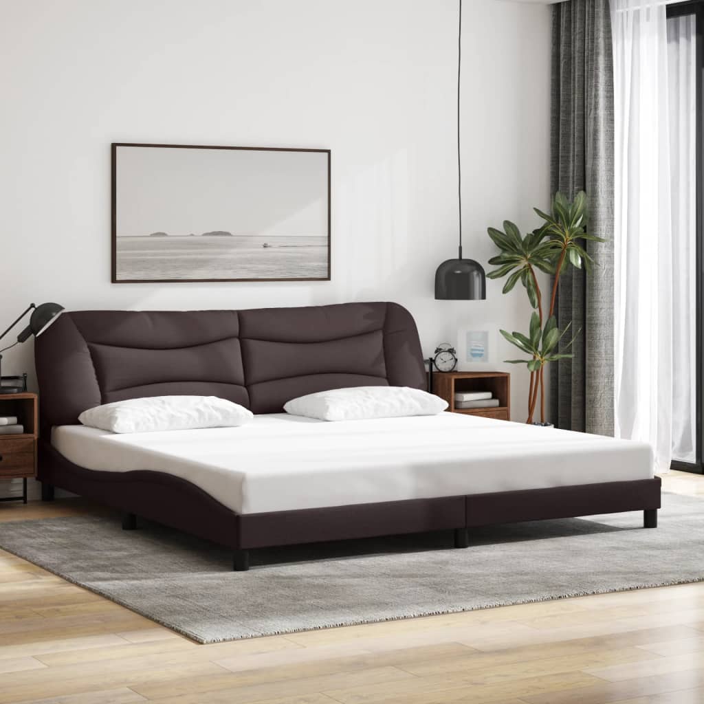 Bedframe Zonder Matras &quot;Hvar&quot; Stof