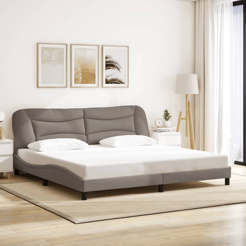 Bedframe Zonder Matras &quot;Hvar&quot; Stof