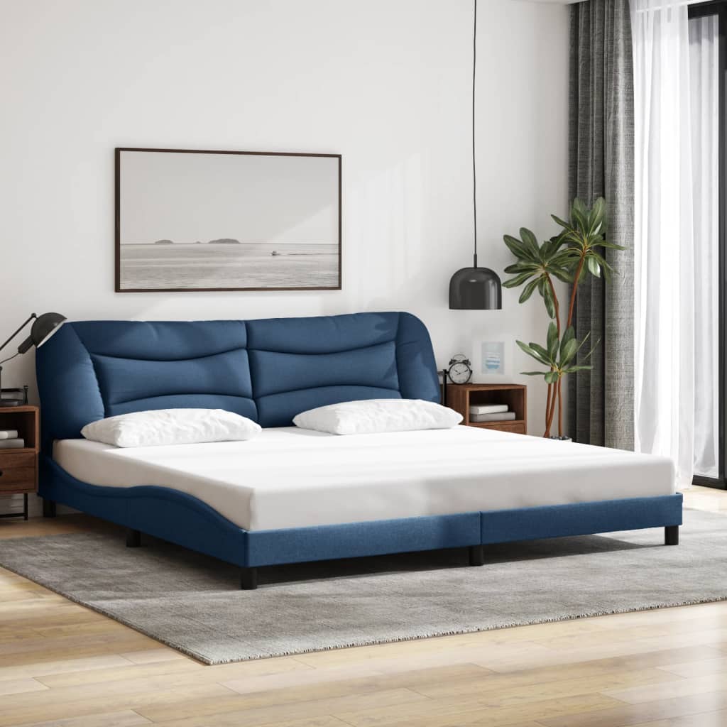 Bedframe Zonder Matras &quot;Hvar&quot; Stof