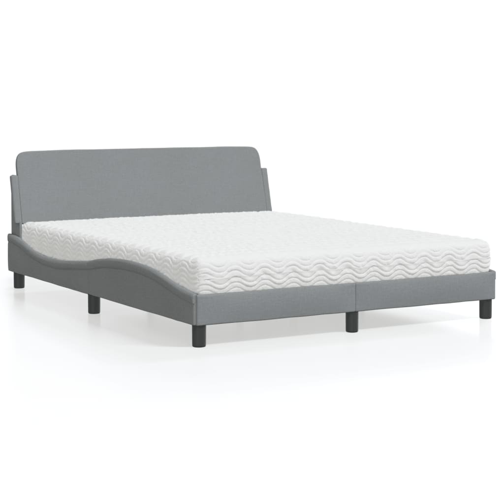 Bed Met Matras &quot;Dover&quot; Stof