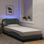 Bedframe Met Led Zonder Matras &quot;Hvar&quot; Stof