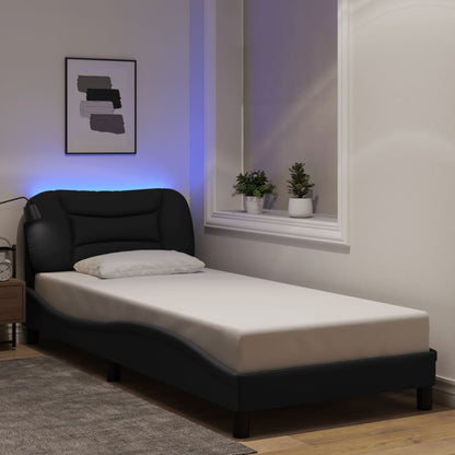 Bedframe Met Led Zonder Matras &quot;Hvar&quot; Stof